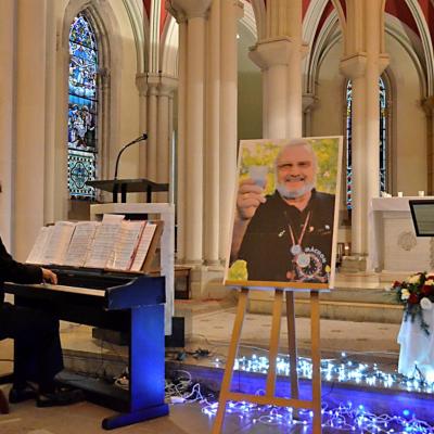 Sébastien, pianiste et Rolland